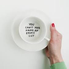 pour empty cup